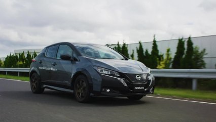 Nissan Electric All-Wheel-Control Technology Test Car