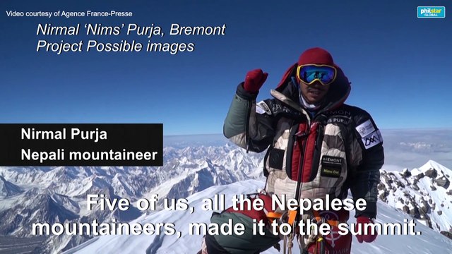Nepali climber claims new record for 14 highest peaks
