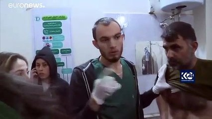 شاهد: لحظة استهداف مركبة عسكرية روسية على الحدود السورية التركية