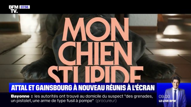 Yvan Attal et Charlotte Gainsbourg sont à nouveau réunis au cinéma, dans Mon chien Stupide