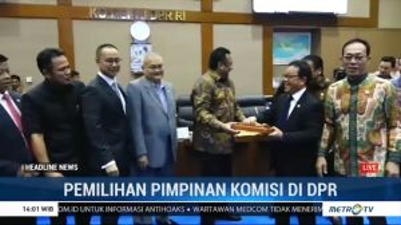 DPR akan Tunjuk Ketua Komisi dan Uji Calon Kapolri