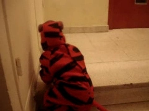 raphael monte les escaliers