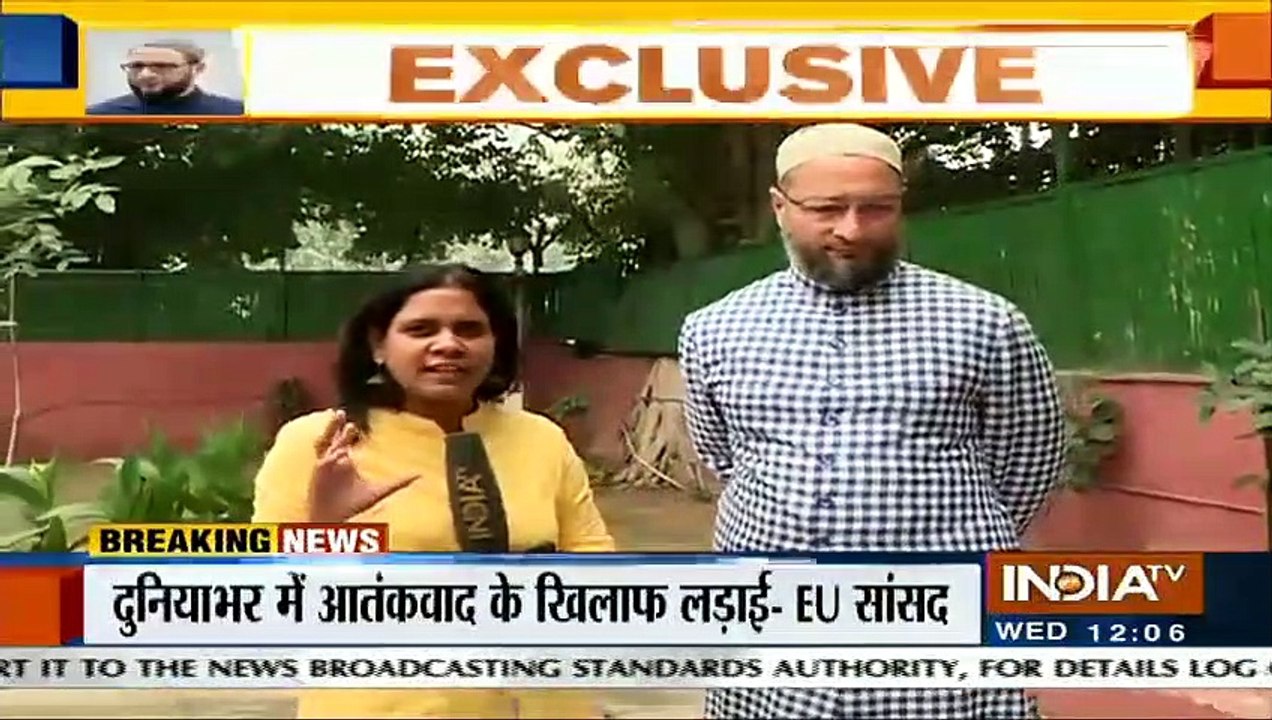 EU MP's delegation to Kashmir Nazi supporters, fascists: Asaduddin Owaisi