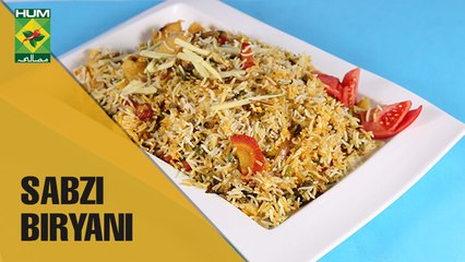 Sabzi Biryani | Tarka | Masala TV Show | Rida Aftab