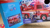 Car Toys Helps Fire Truck Rescue Construction Excavator Unboxing for Kids