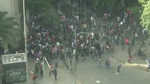 Continúan las protestas en las calles de Chile