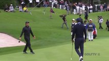 Tiger Woods and Rory McIlroy discuss Rugby World Cup 2019
