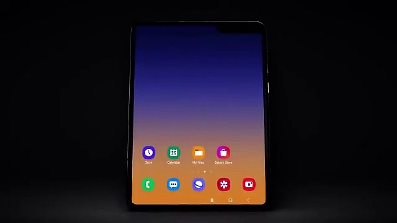 Samsungun yeni katlanabilir ekranlı telefonu böyle görünecek