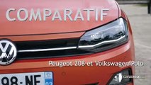 Comparatif - Peugeot 208 vs Volkswagen Polo