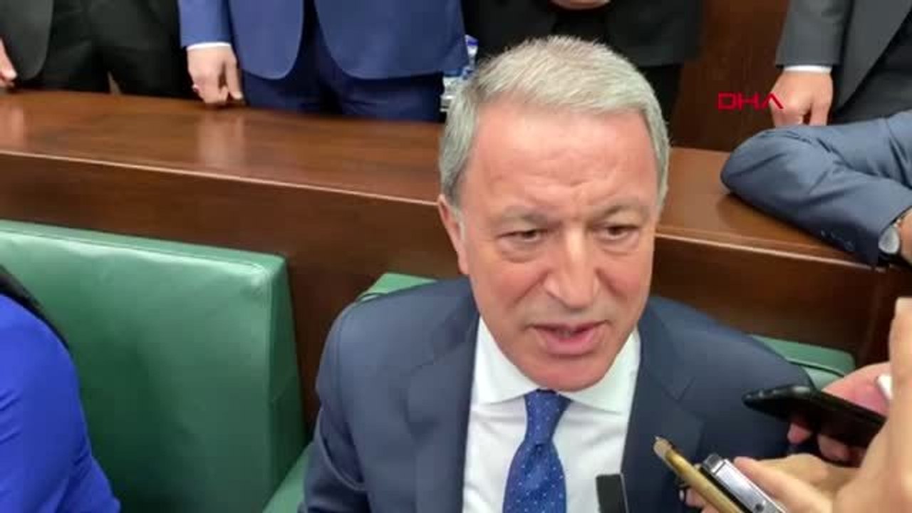 Ankara milli savunma bakanı akar, abd temsilciler meclisi'nin kararına ilişkin açıklamalarda bulundu