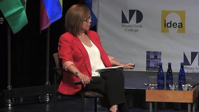 José María Aznar en el IV Diálogo Presidencial en Miami