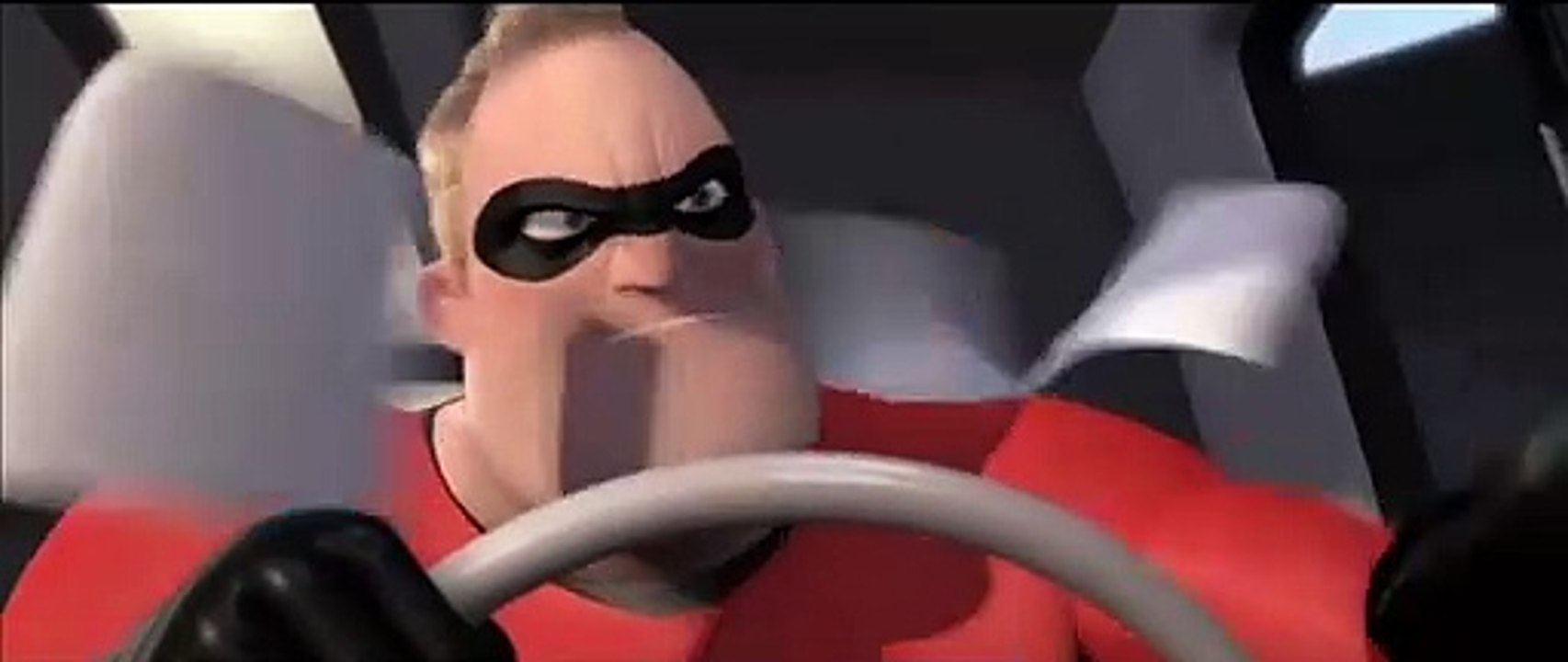 The Incredibles - Return to city brake scene