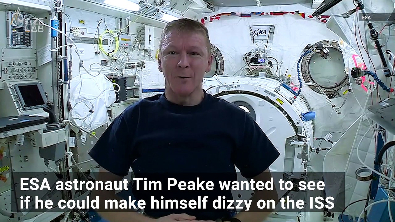 Astronaut Spins 80 Times to See if Dizziness Ca...