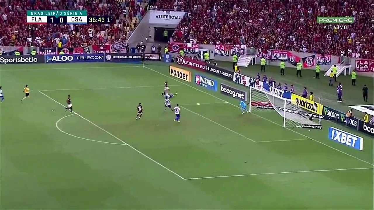 Flamengo 1 x 0 CSA  - Melhores Momentos