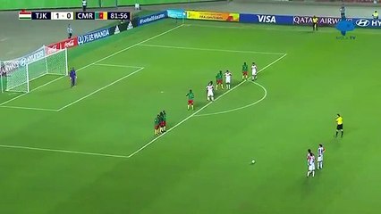 Tacikistan U17 Takımı'ndan efsane pozisyon