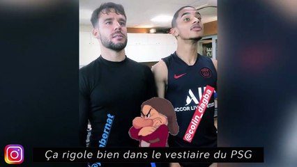 ça rigole bien dans le vestiaire du PSG