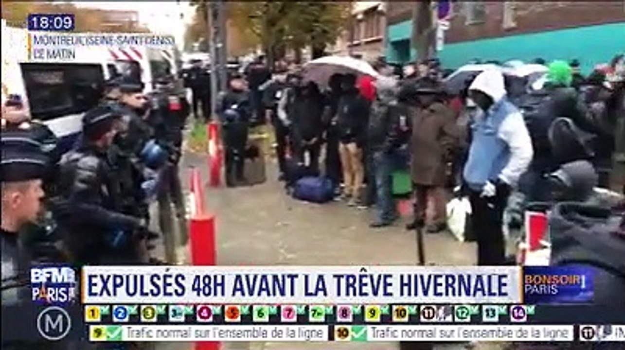 Montreuil: un foyer de travailleurs sans-papiers expulsé