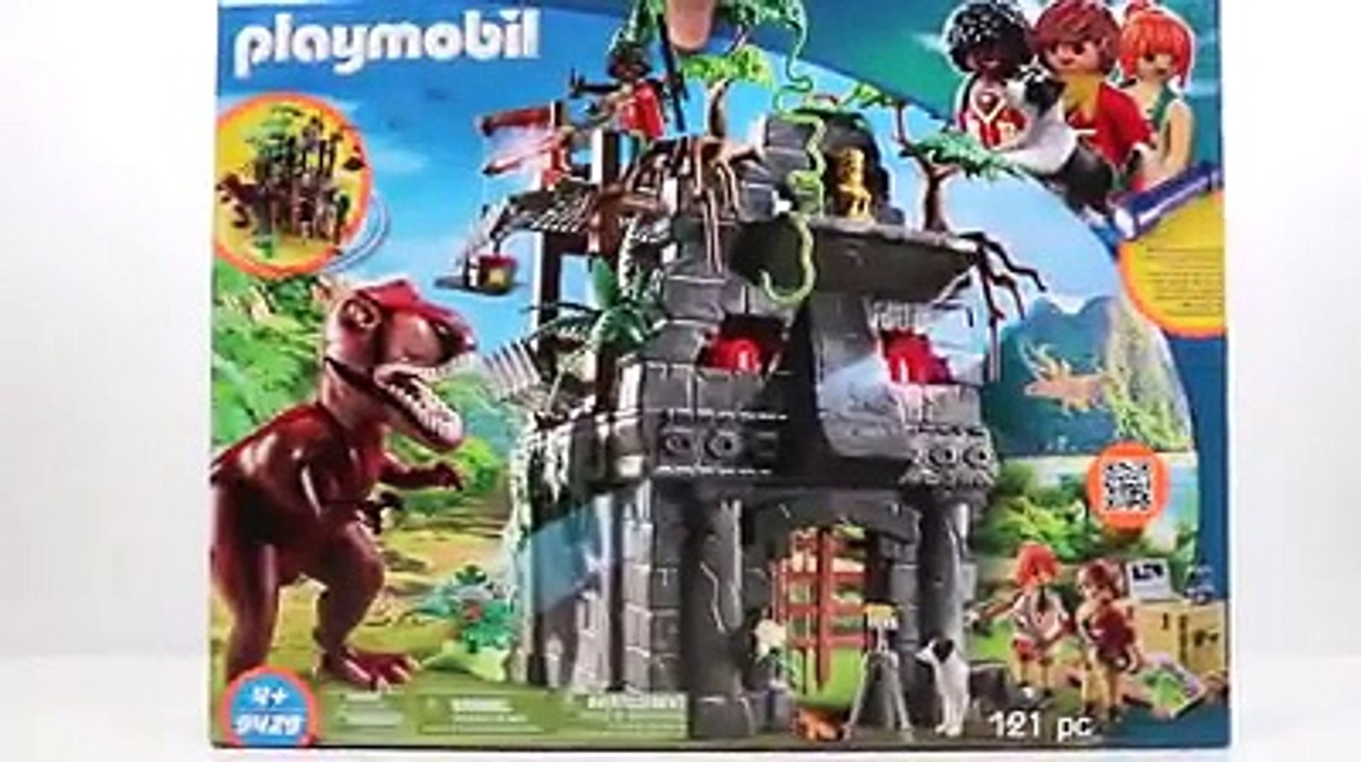 playmobil dino temple