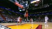 Reddish makes huge driving dunk against Miami