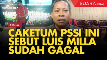 Dukung Pelatih Lokal untuk Timnas, Caketum PSSI Ini Sebut Luis Milla Sudah Gagal