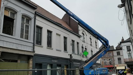 Effondrement à la rue des Juifs : les opérations se poursuivent ce mercredi matin