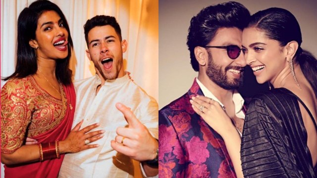 Celebs who are celebrating their first Diwali together RanveerDeepika PriyankaNick