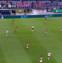 River Plate go top of Superliga after beating Colon