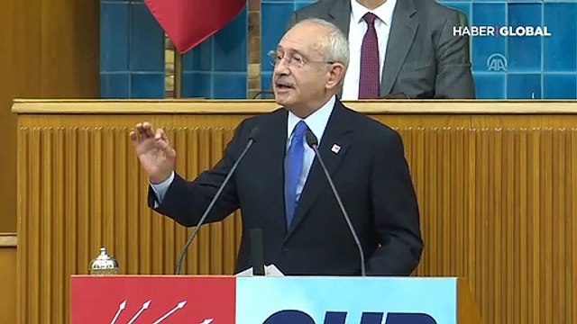 CHP Genel Başkanı Kemal Kılıçdaroğlu grup toplantısında konuşuyor