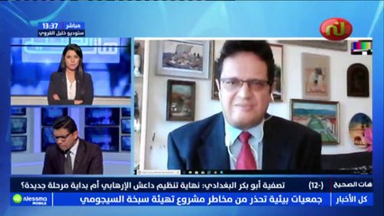 رياض الصيداوي :سينتقل ارهابيو داعش عاجلا او اجلا الى ليبيا