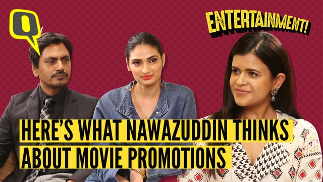Nawazuddin Siddiqui and Athiya Shetty on 'Motichoor Chaknachoor'