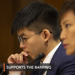 下载视频: China 'supports' barring of Joshua Wong from Hong Kong election