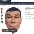 'Trick or treat, I hate drugs!': Duterte Halloween masks for sale on Amazon