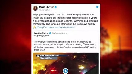 Reese Witherspoon, Other Stars Show Support For Those Affected By California Wildfire On Social Media