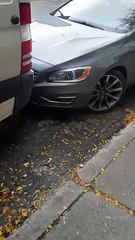 Parked Car Has Plenty of Space to Pull Out