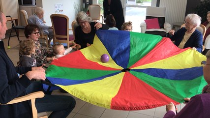 Une matinée Intergénérationnelle à l’EHPAD Cap’Line