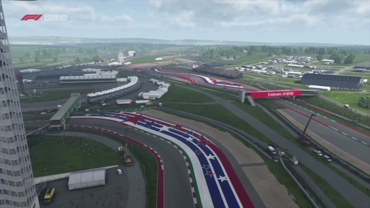 Grand Prix des États-Unis de F1 : notre simulation sur F1 2019