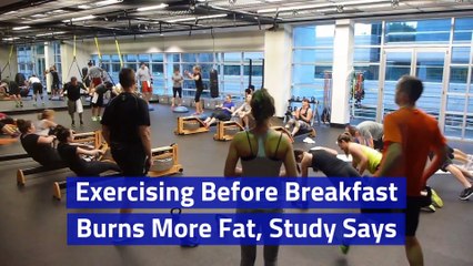 Exercising Before Breakfast Burns More Fat, Study Says