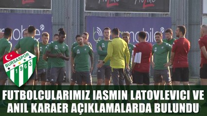 Futbolcularımız Iasmin Latovlevici ve Anıl Karaer Açıklamalarda Bulundu