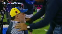 Argentine - Maradona a dirigé son équipe du Gimnasia...dans un fauteuil