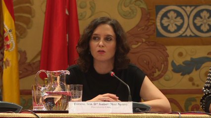 Ayuso: "No vamos a consentir que se insulte a víctimas terrorismo"