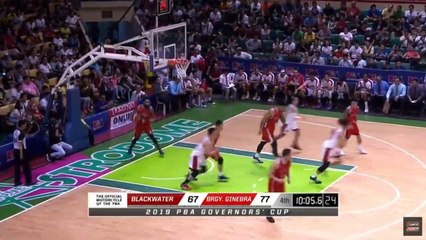 Ginebra vs Blackwater - 4th Qtr October 30, 2019 - Elimination 2019 PBA govs Cup