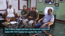 ‘Case registered’, says CM Biren Singh on ‘govt in exile’ move by Manipur dissidents