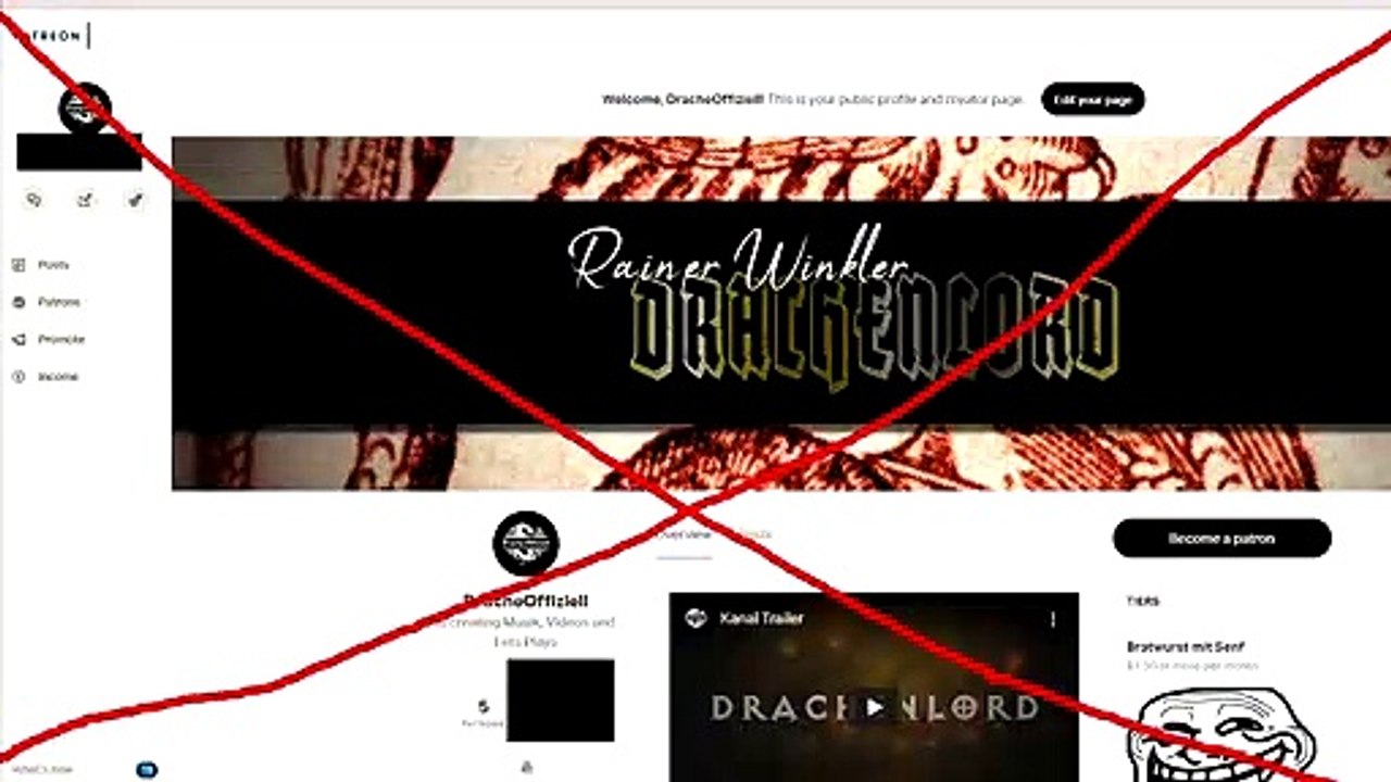 Patreon ist tot