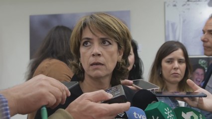 Delgado asegura que los actos de violencia en Cataluña no van a quedar impunes