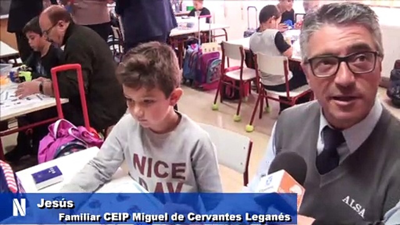 El CEIP Miguel de Cervantes de Leganés celebra su Semana Cultural Tecno-Robótica