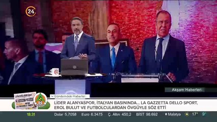 29 Ekim törenine Lavrov sürprizi