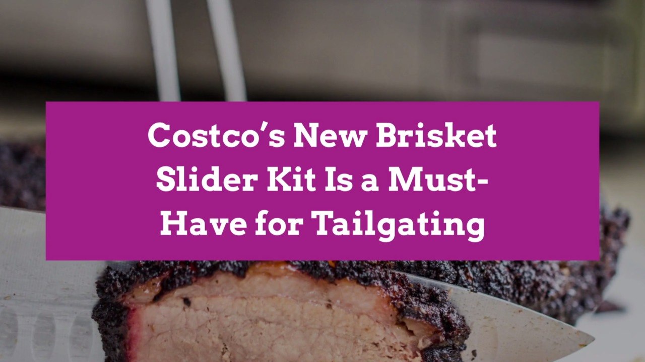 Costco’s New Brisket Slider Kit Is a MustHave for Tailgating video