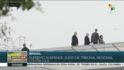 Brasil: suspende TSF juicio de tribunal regional contra Lula
