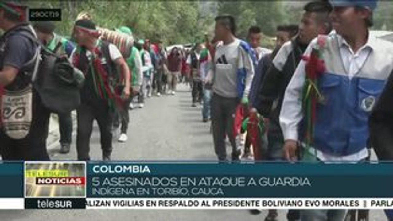 Colombia: CRIC condena masacre de guardias indígenas en el Cauca