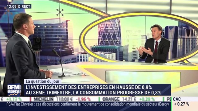 La question du jour: La France peut-elle résister au ralentissement économique mondial ? – 30/10